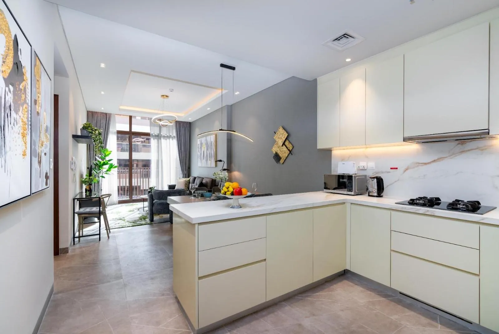 White Sage New Large 1Br At Jvc Apartment Dubai