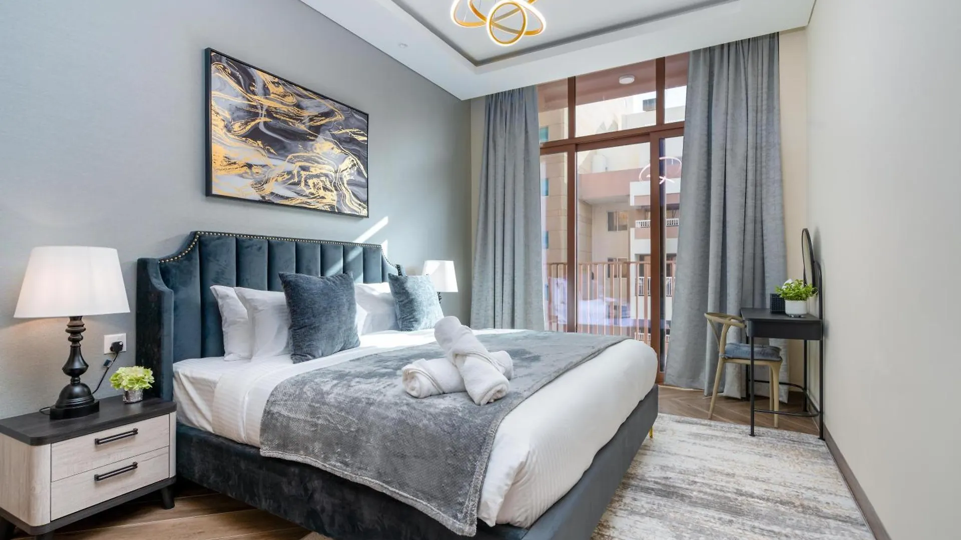 White Sage New Large 1Br At Jvc Apartment Dubai