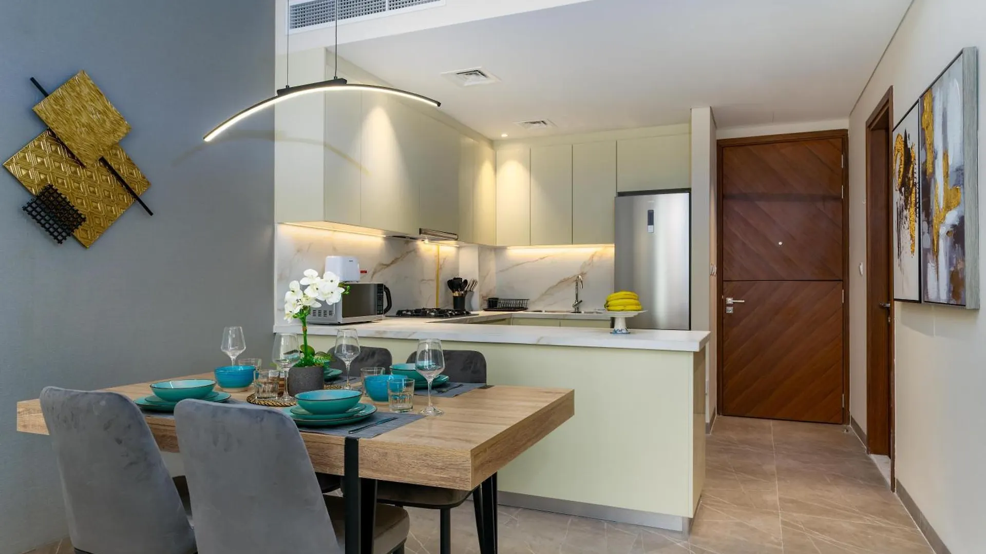 White Sage New Large 1Br At Jvc Apartment Dubai